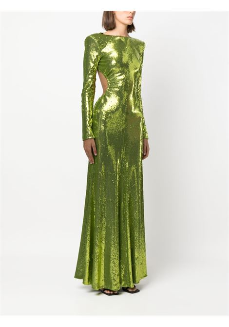 Abito con paillettes in verde - donna PHILOSOPHY DI LORENZO SERAFINI | A045057250417